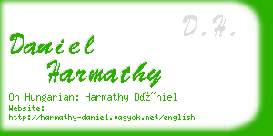 daniel harmathy business card